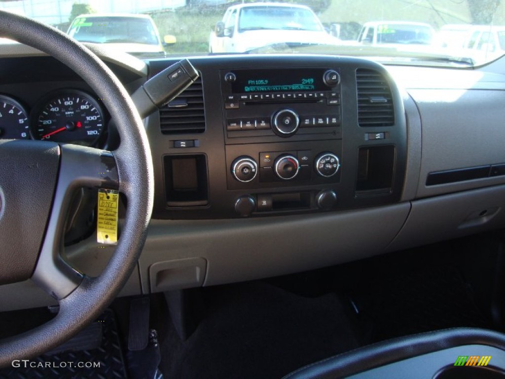 2011 Silverado 1500 LS Crew Cab - Sheer Silver Metallic / Dark Titanium photo #14