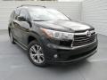 2015 Attitude Black Metallic Toyota Highlander XLE  photo #1