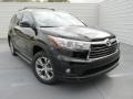 2015 Attitude Black Metallic Toyota Highlander XLE  photo #2