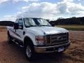 Oxford White - F350 Super Duty XLT SuperCab 4x4 Photo No. 4