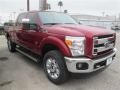 2015 Ruby Red Ford F250 Super Duty King Ranch Crew Cab 4x4  photo #1