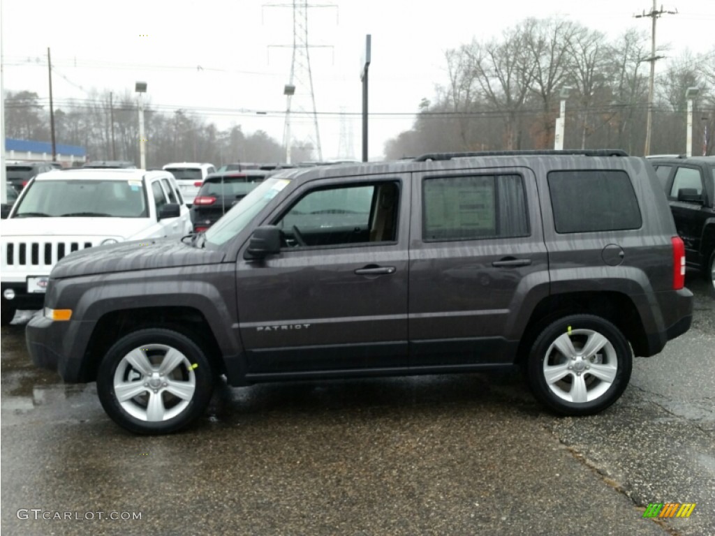 Granite Crystal Metallic 2015 Jeep Patriot Latitude 4x4 Exterior Photo #100158450