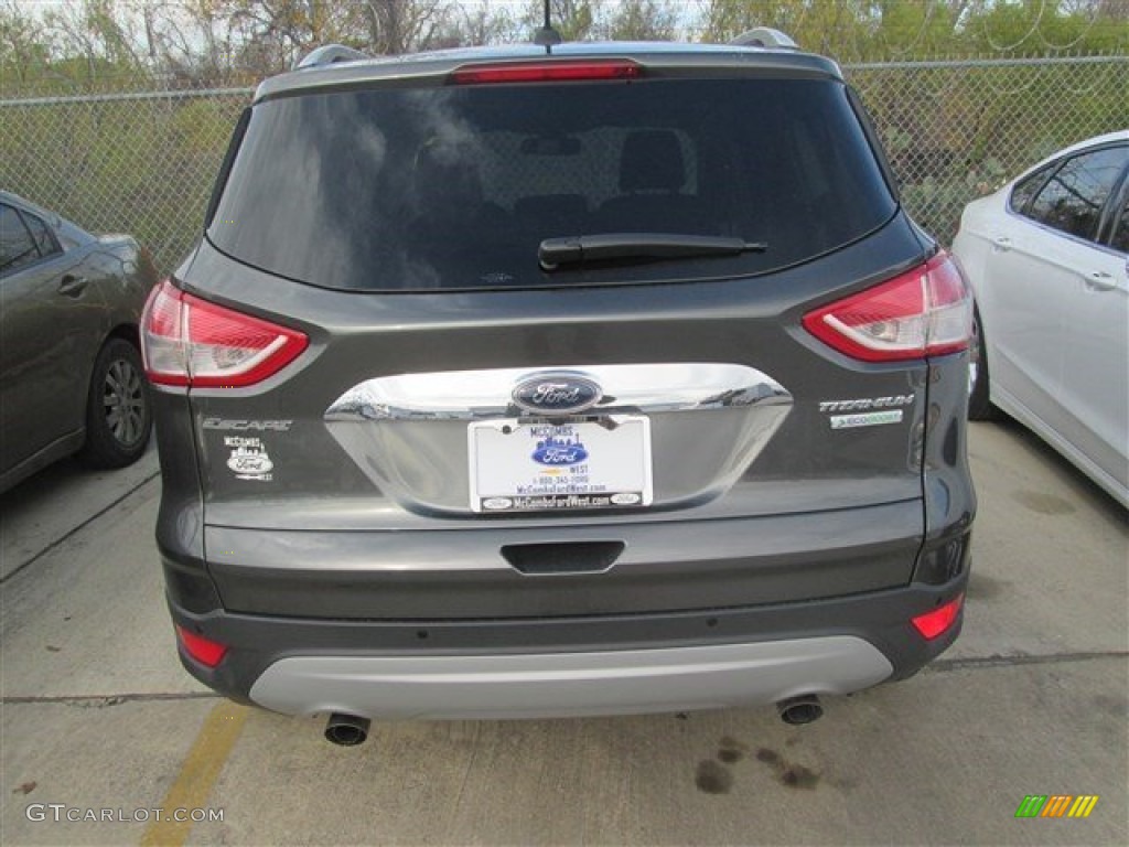 2015 Escape Titanium - Magnetic Metallic / Charcoal Black photo #4