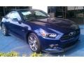 50th Anniversary Kona Blue Metallic 2015 Ford Mustang 50th Anniversary GT Coupe Exterior