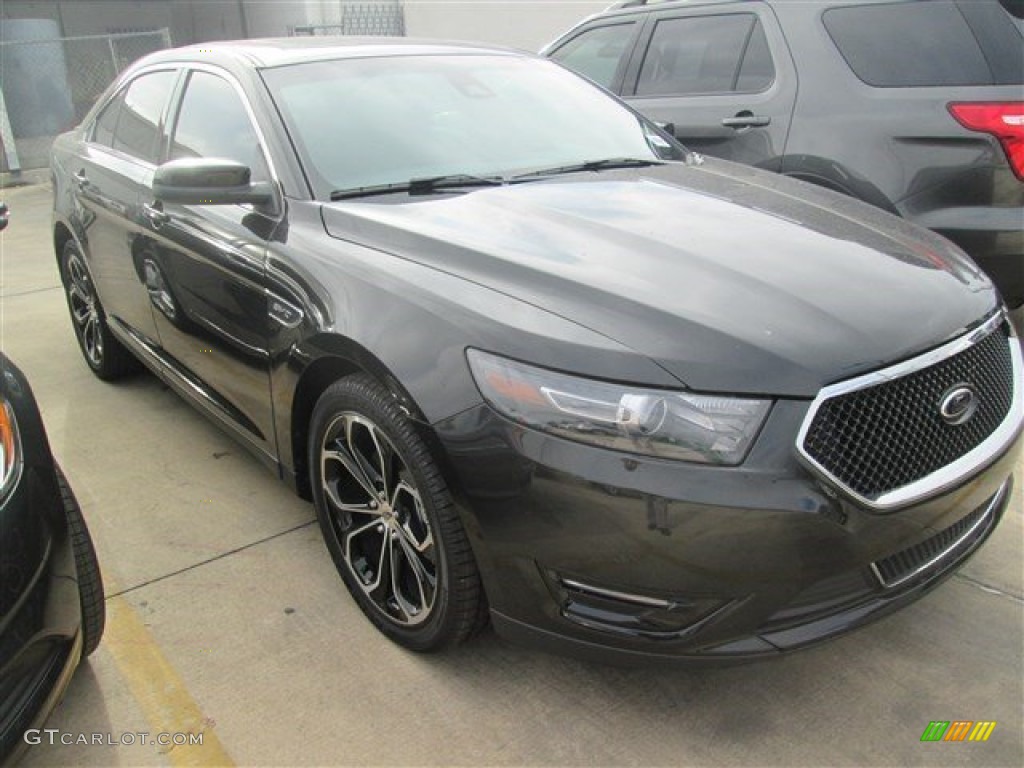 2015 Taurus SHO AWD - Tuxedo Black Metallic / SHO Charcoal Black photo #1