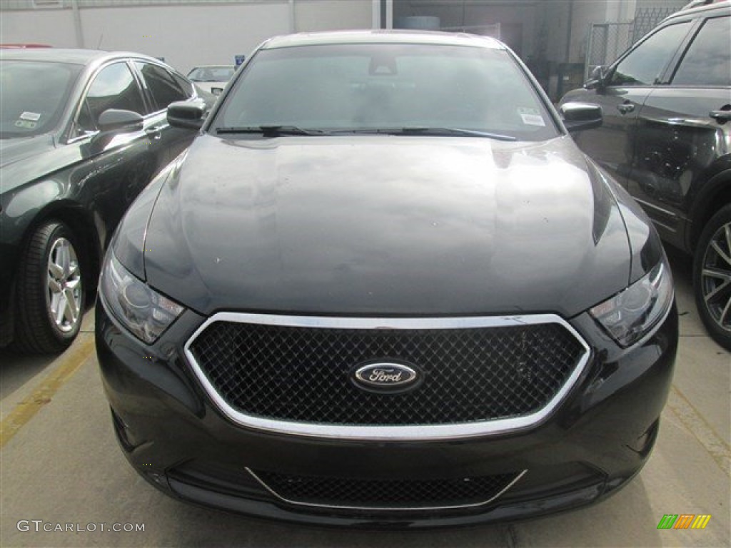 2015 Taurus SHO AWD - Tuxedo Black Metallic / SHO Charcoal Black photo #4