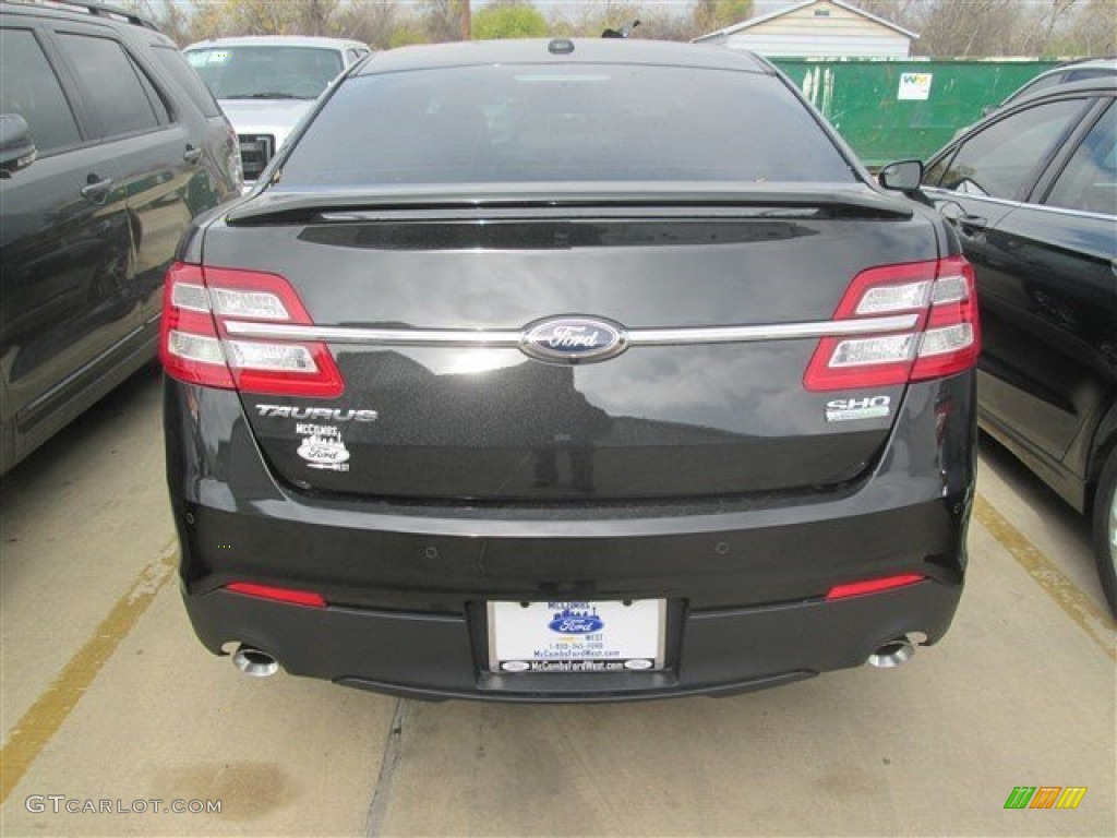 2015 Taurus SHO AWD - Tuxedo Black Metallic / SHO Charcoal Black photo #7