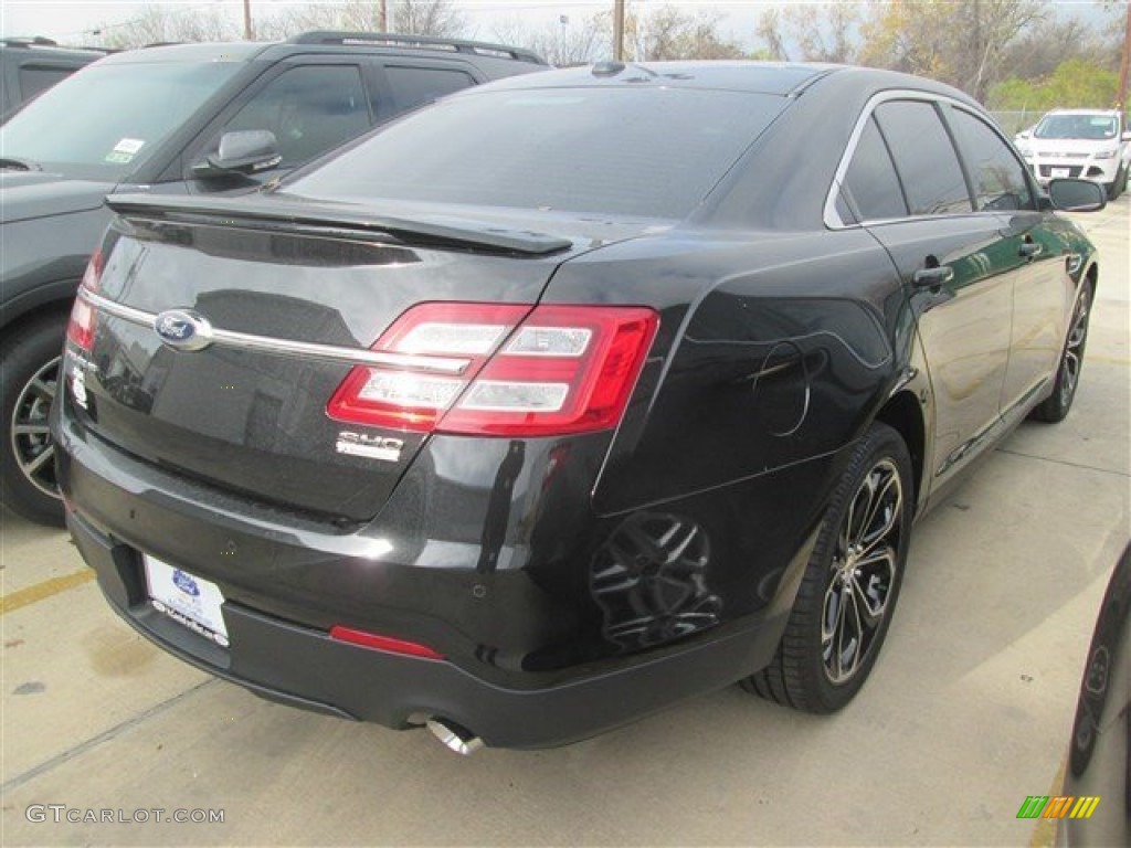 2015 Taurus SHO AWD - Tuxedo Black Metallic / SHO Charcoal Black photo #8