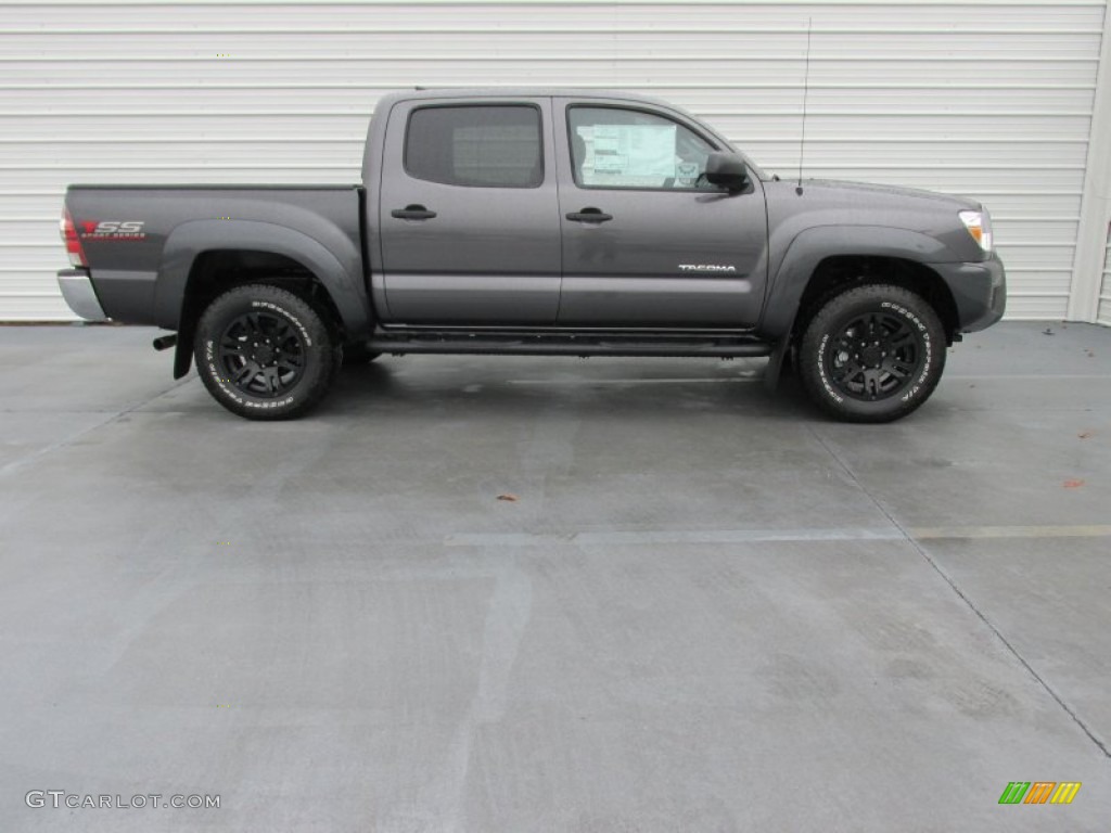 2015 Tacoma V6 PreRunner Double Cab - Magnetic Gray Metallic / Graphite photo #3