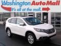 2012 White Diamond Pearl Honda CR-V EX 4WD  photo #1