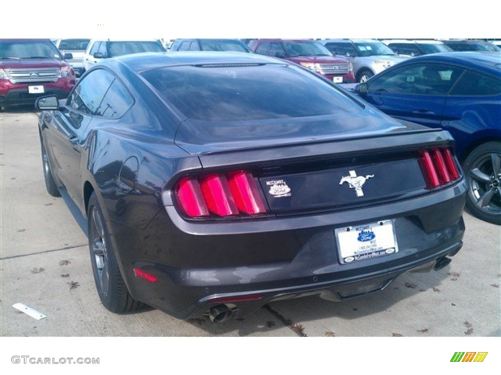 2015 Mustang V6 Coupe - Magnetic Metallic / Ebony photo #7