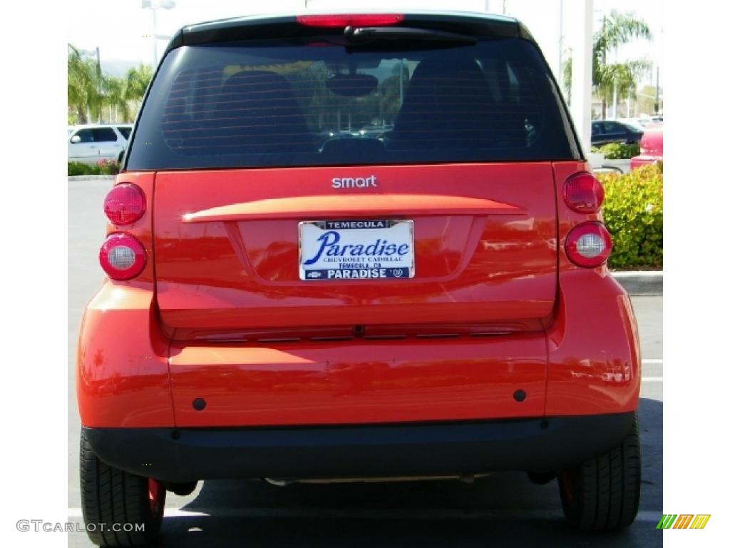 2008 fortwo passion coupe - Rally Red / Design Black photo #4