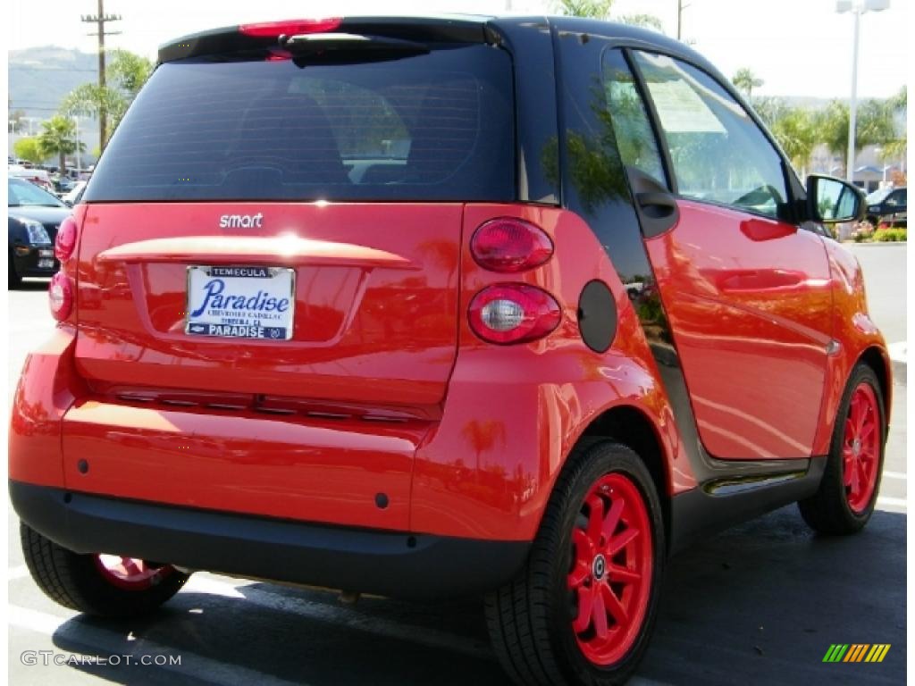 2008 fortwo passion coupe - Rally Red / Design Black photo #5