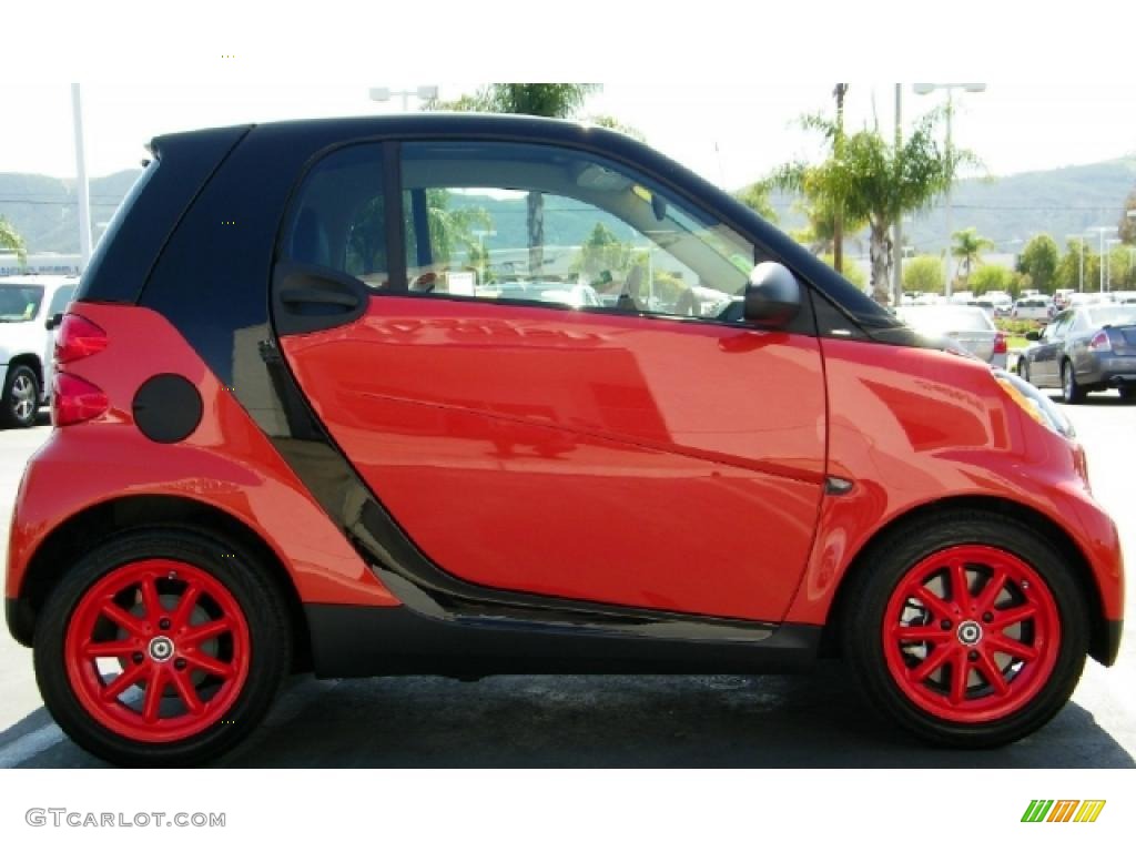 2008 fortwo passion coupe - Rally Red / Design Black photo #6