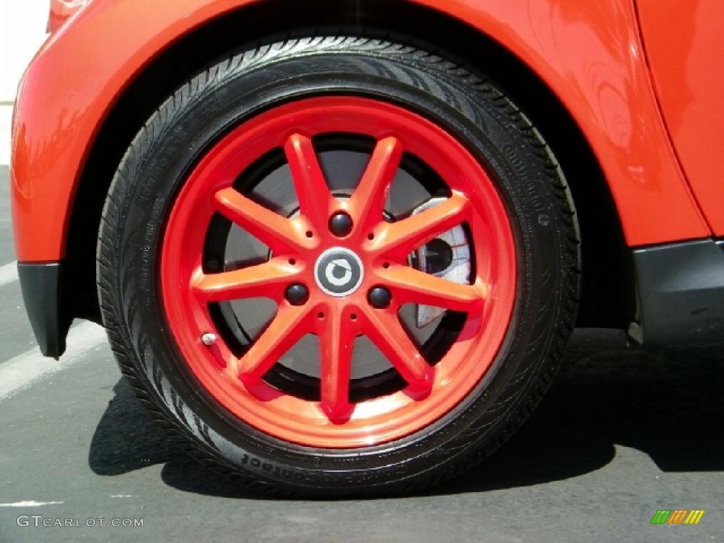 2008 fortwo passion coupe - Rally Red / Design Black photo #10