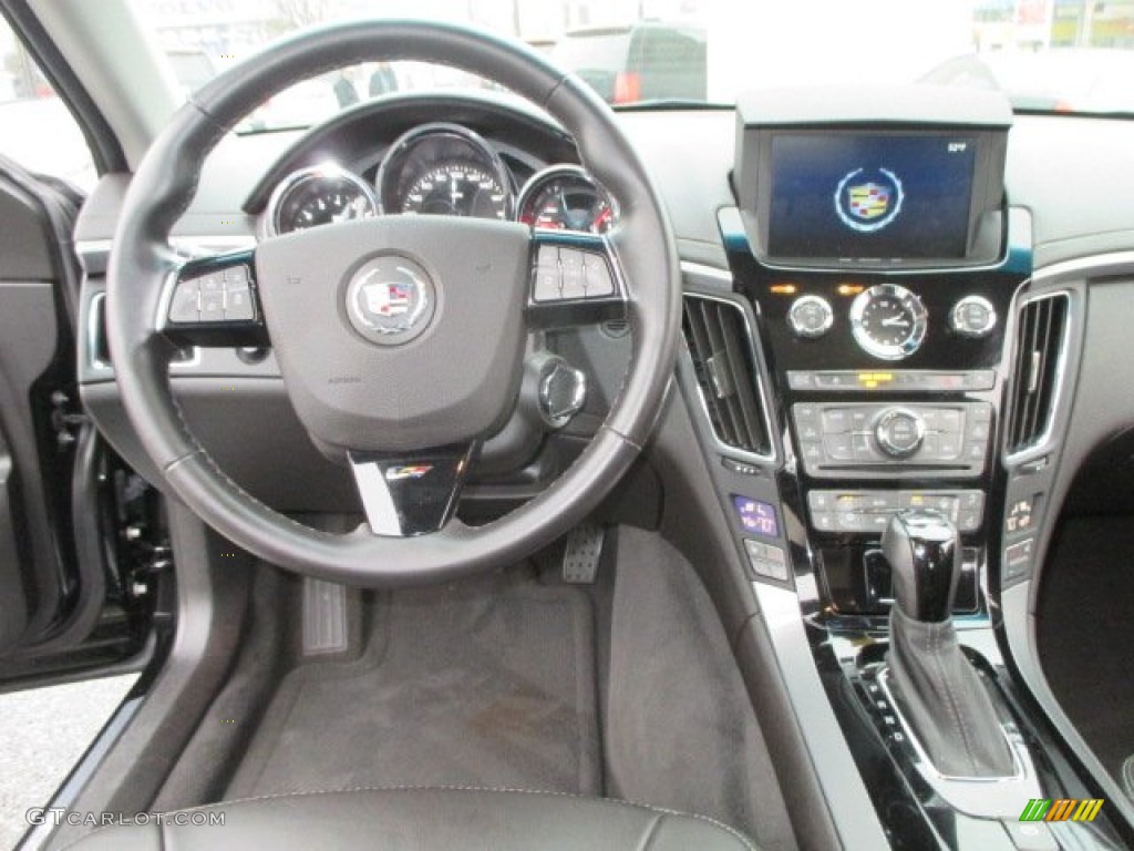 2014 Cadillac CTS -V Sedan Ebony/Ebony Dashboard Photo #100161078