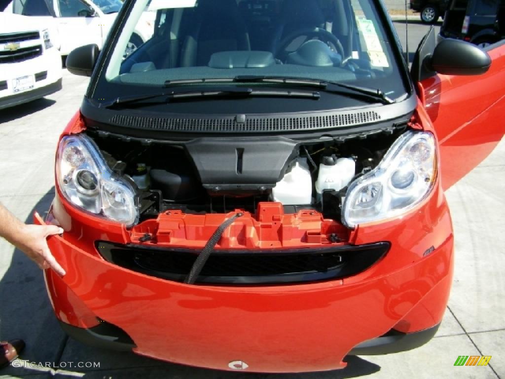 2008 fortwo passion coupe - Rally Red / Design Black photo #24