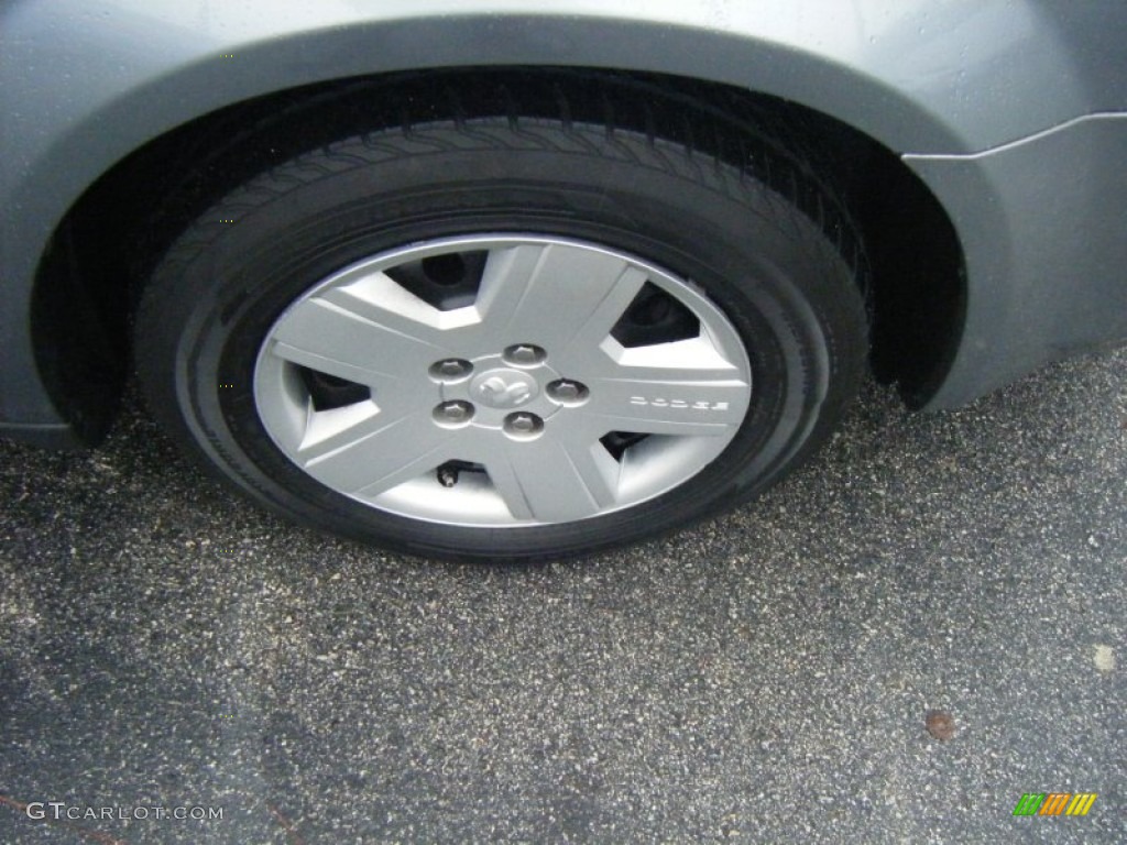 2008 Avenger SE - Silver Steel Metallic / Dark Slate Gray/Light Slate Gray photo #7
