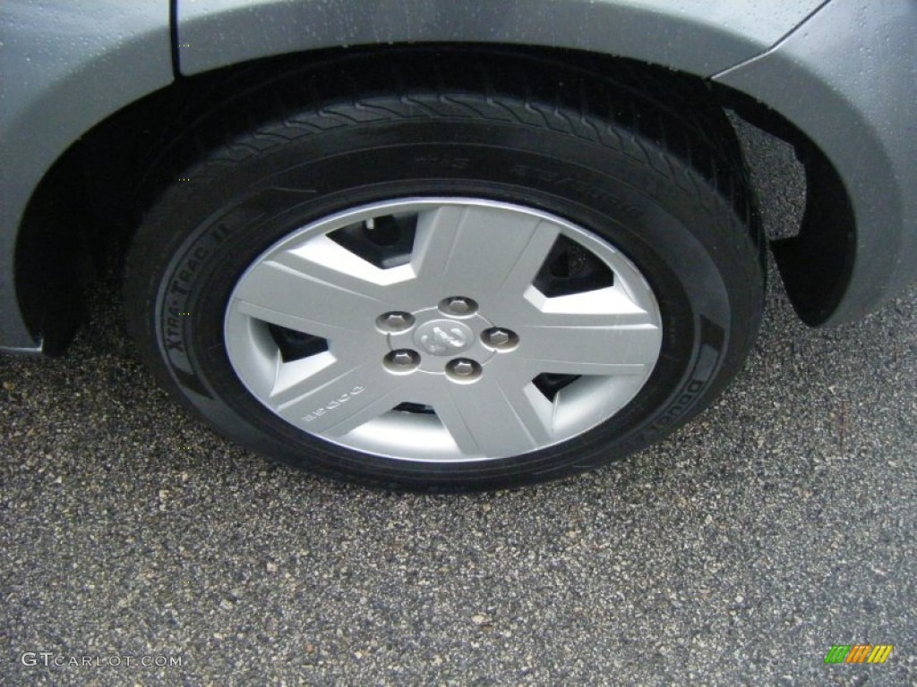2008 Avenger SE - Silver Steel Metallic / Dark Slate Gray/Light Slate Gray photo #9