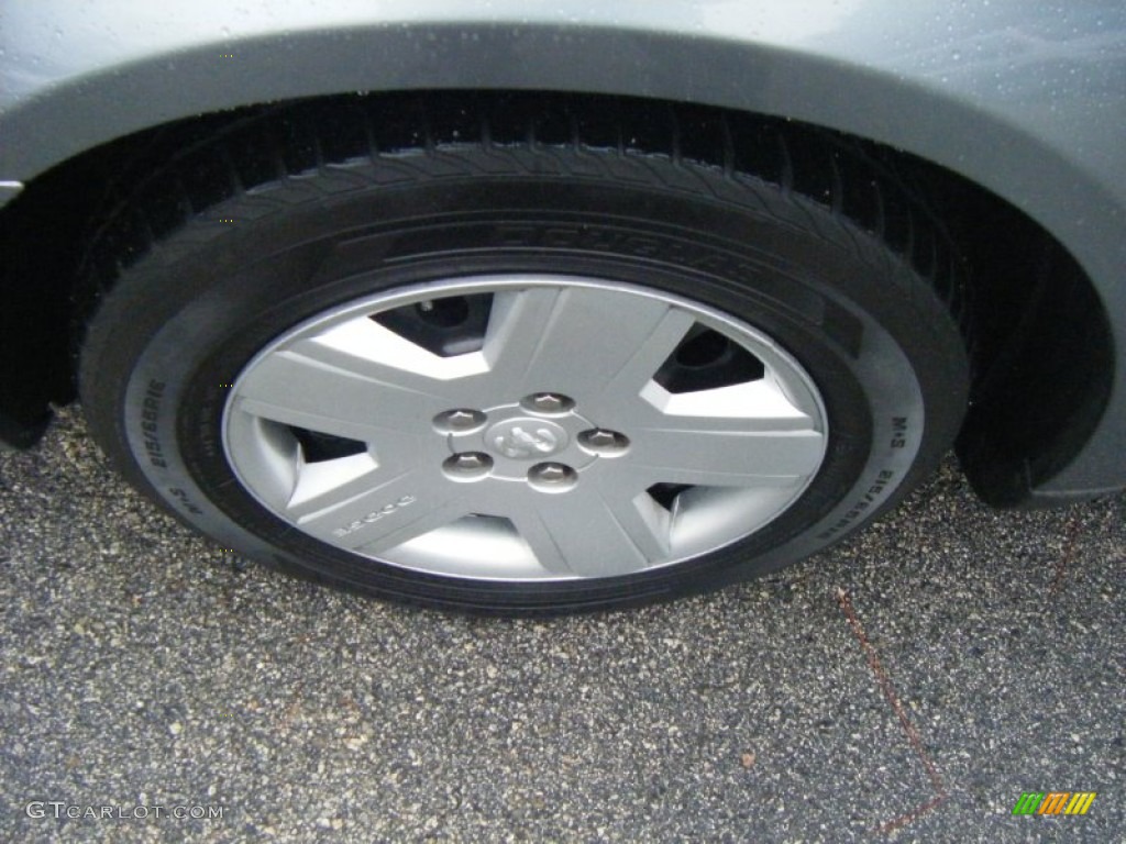 2008 Avenger SE - Silver Steel Metallic / Dark Slate Gray/Light Slate Gray photo #10