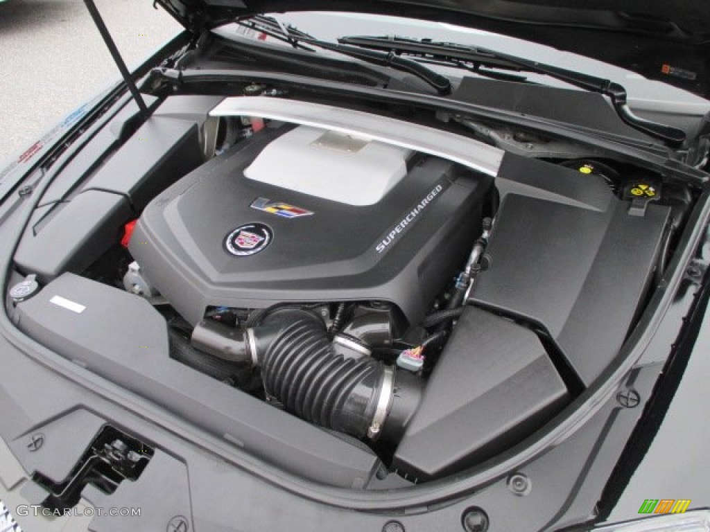 2014 Cadillac CTS -V Sedan 6.2 Liter Supercharged OHV 16-Valve V8 Engine Photo #100161768