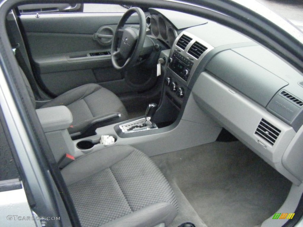 2008 Avenger SE - Silver Steel Metallic / Dark Slate Gray/Light Slate Gray photo #20