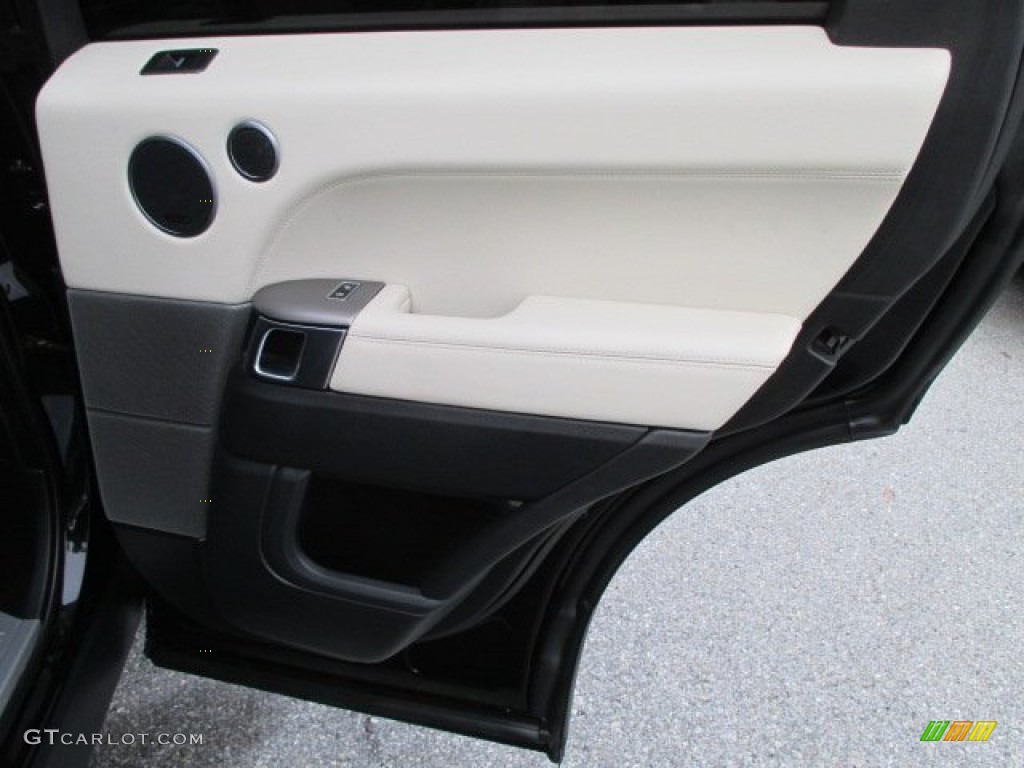 2014 Land Rover Range Rover Sport HSE Ebony/Ivory/Ebony Door Panel Photo #100162392