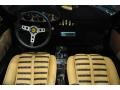 Tan/Black 1974 Ferrari Dino 246 GTS Interior Color
