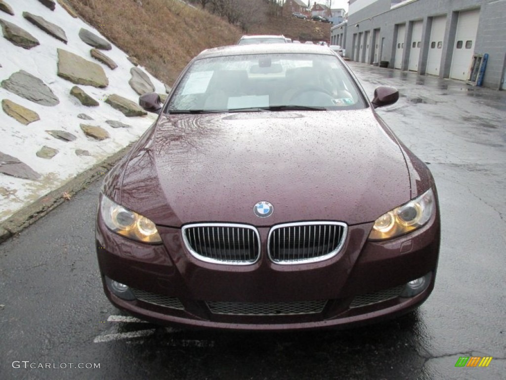 2010 3 Series 335i xDrive Coupe - Barbera Red Metallic / Cream Beige photo #8