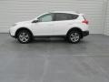 2015 Super White Toyota RAV4 XLE  photo #6