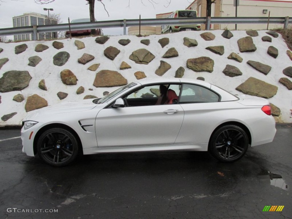 Alpine White 2015 BMW M4 Convertible Exterior Photo #100162918