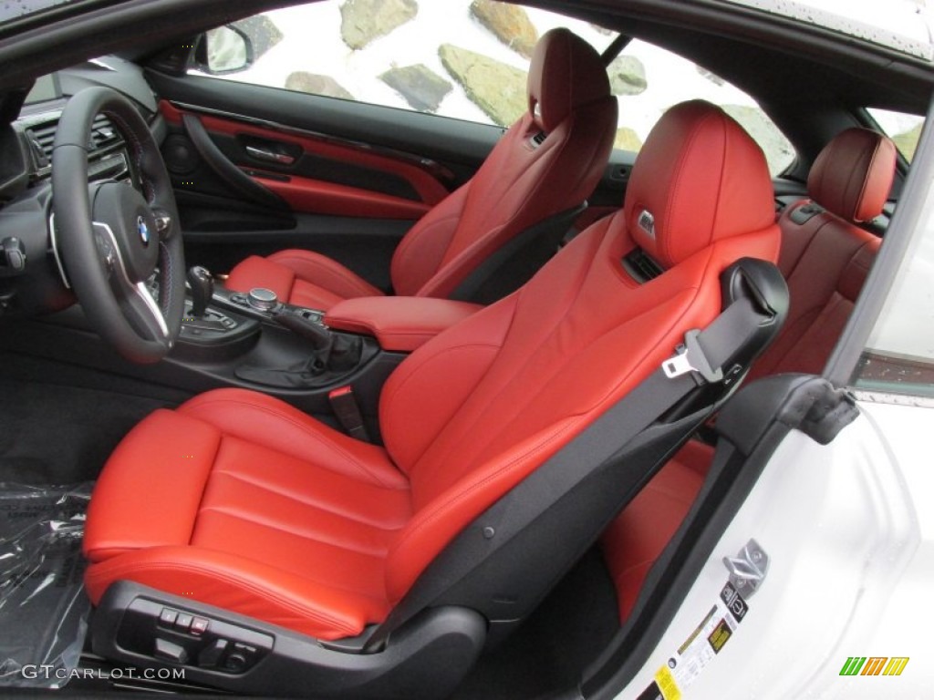2015 BMW M4 Convertible Front Seat Photo #100163148
