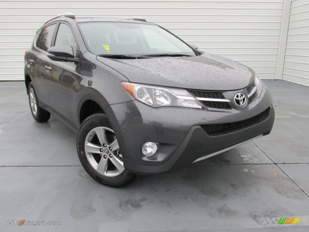 Magnetic Gray Metallic 2015 Toyota RAV4 XLE Exterior Photo #100163538
