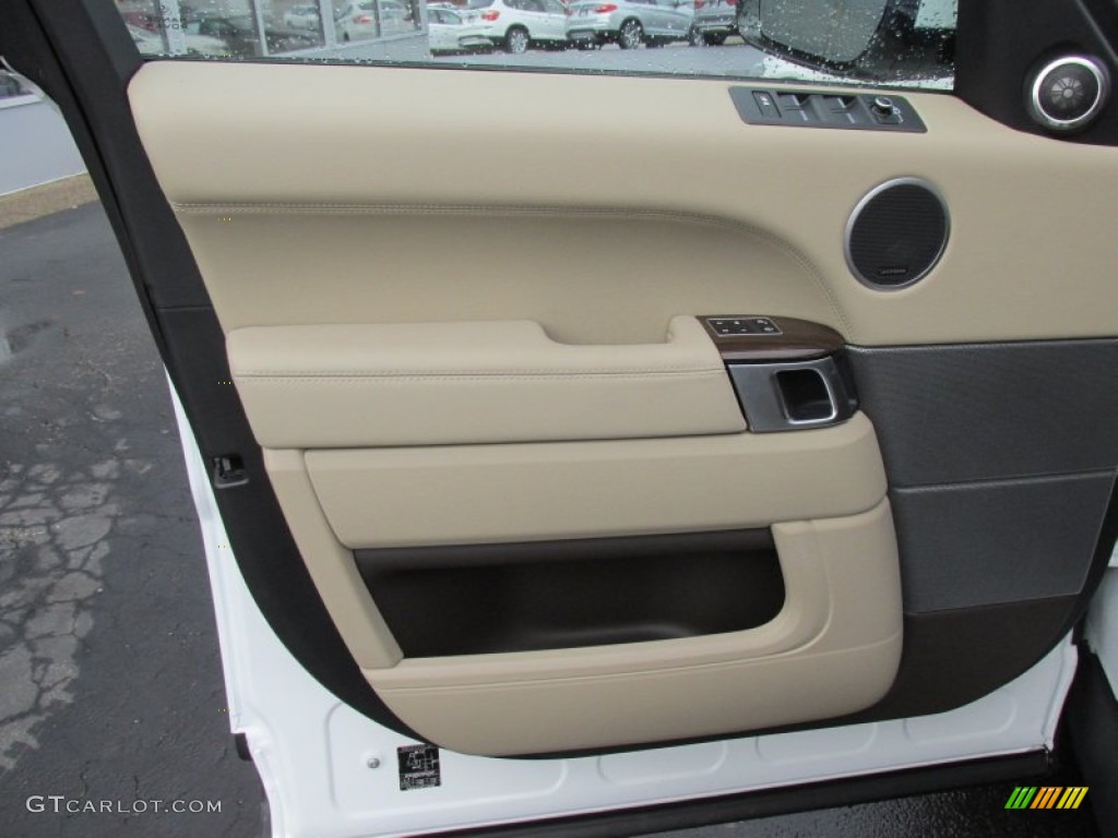 2015 Land Rover Range Rover Sport HSE Espresso/Ivory Door Panel Photo #100163621