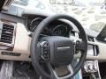 Espresso/Ivory 2015 Land Rover Range Rover Sport HSE Steering Wheel