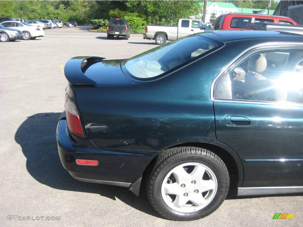 1997 Accord EX V6 Sedan - Sherwood Green Metallic / Ivory photo #13