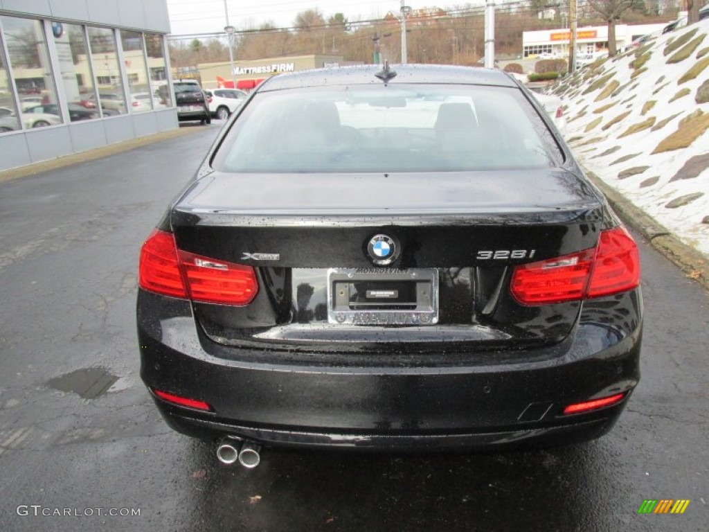 2015 3 Series 328i xDrive Sedan - Jet Black / Black photo #6