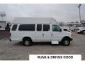 Oxford White - E Series Van E350 Commercial Extended Photo No. 26
