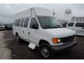 Oxford White - E Series Van E350 Commercial Extended Photo No. 3