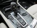 2015 BMW 7 Series Ivory White/Black Interior Transmission Photo