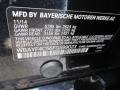 416: Carbon Black Metallic 2015 BMW 7 Series 740Li xDrive Sedan Color Code