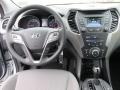 2015 Hyundai Santa Fe Gray Interior Dashboard Photo
