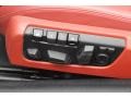 Vermillion Red Nappa Leather Controls Photo for 2012 BMW 6 Series #100166589