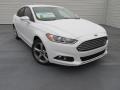 2015 Oxford White Ford Fusion SE  photo #2