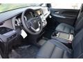 Black 2015 Toyota Sienna SE Interior Color