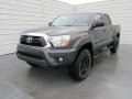 2015 Magnetic Gray Metallic Toyota Tacoma V6 PreRunner Double Cab  photo #7