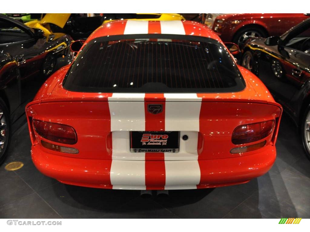 2001 Viper GTS - Viper Red / Cognac photo #4