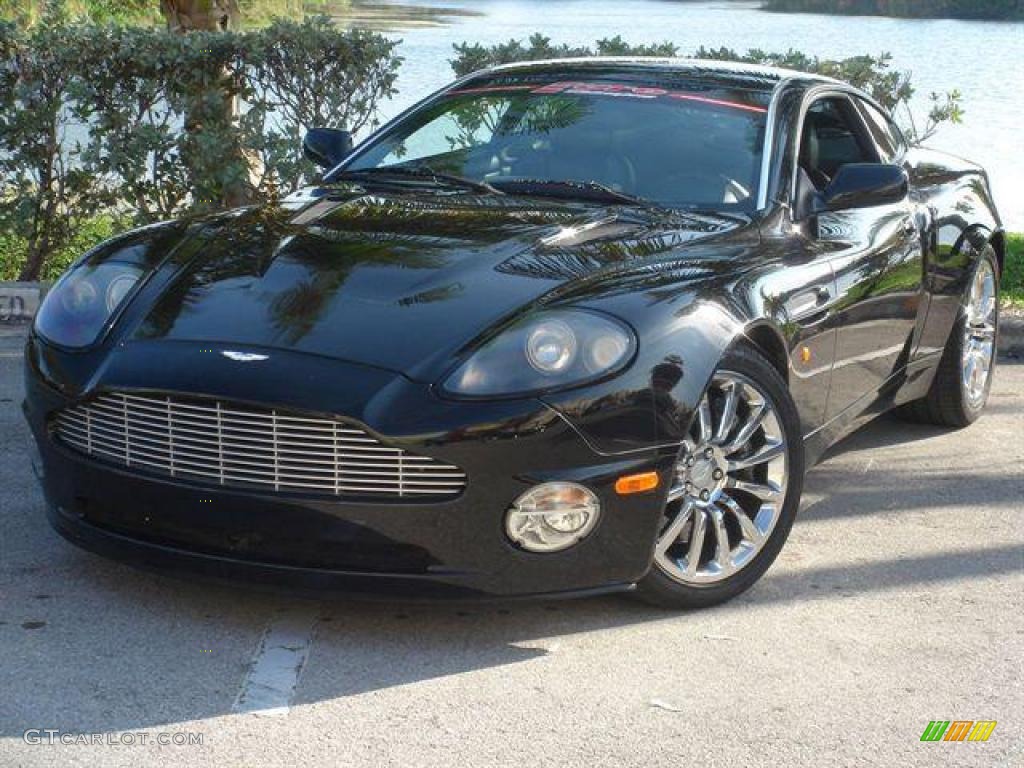 2003 Vanquish  - Onyx Black / Obsidian Black photo #1