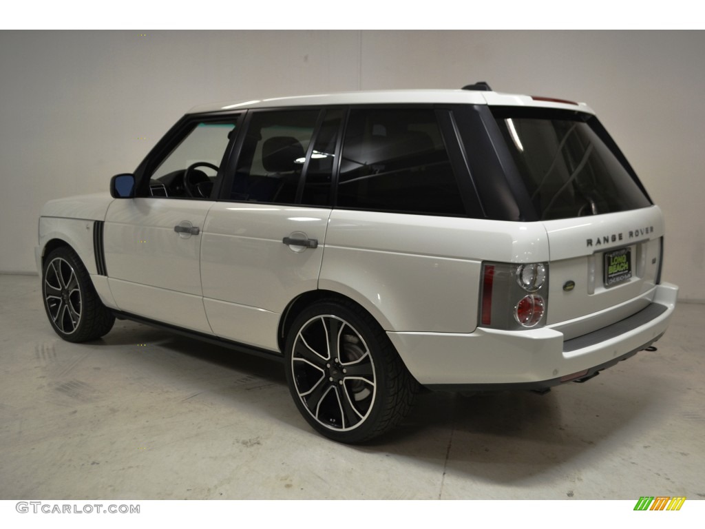 2007 Range Rover HSE - Chawton White / Sand Beige photo #6