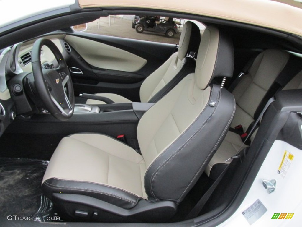 Beige Interior 2015 Chevrolet Camaro LT/RS Convertible Photo #100171437